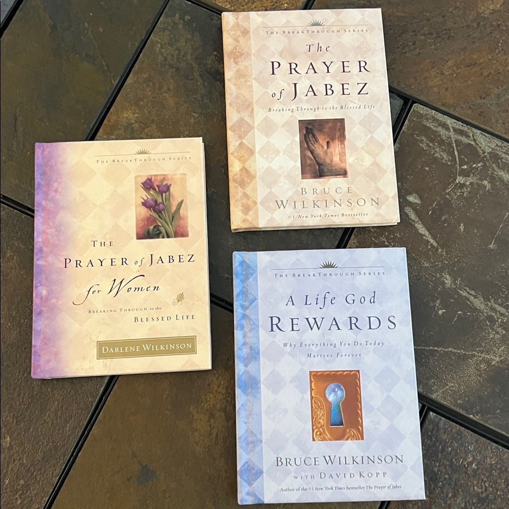 The Breakthrough Series-The Prayer of Jabez Book Set of 3- *like new*